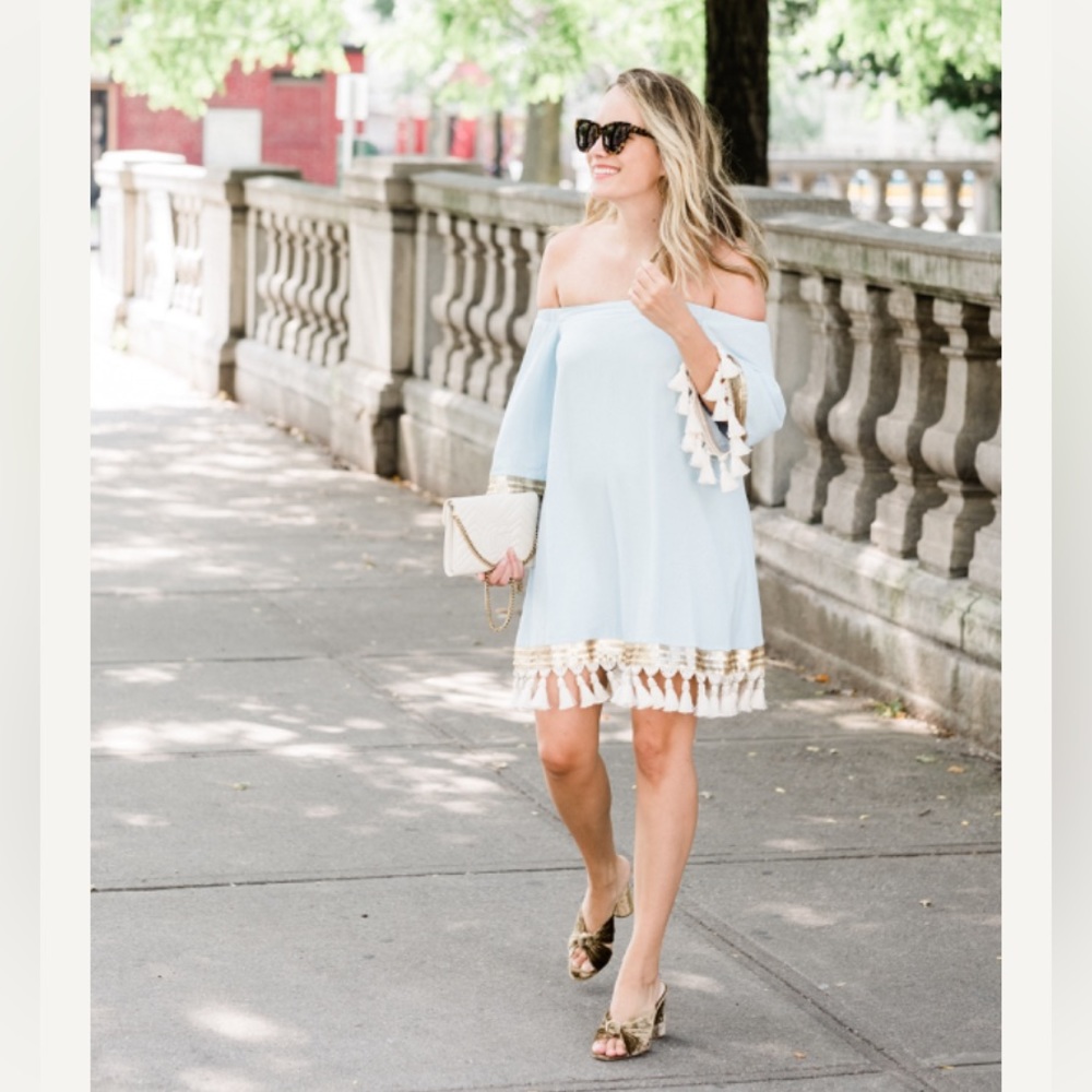 🦋 NWT MESTIZA CHA CHA TASSEL DRESS